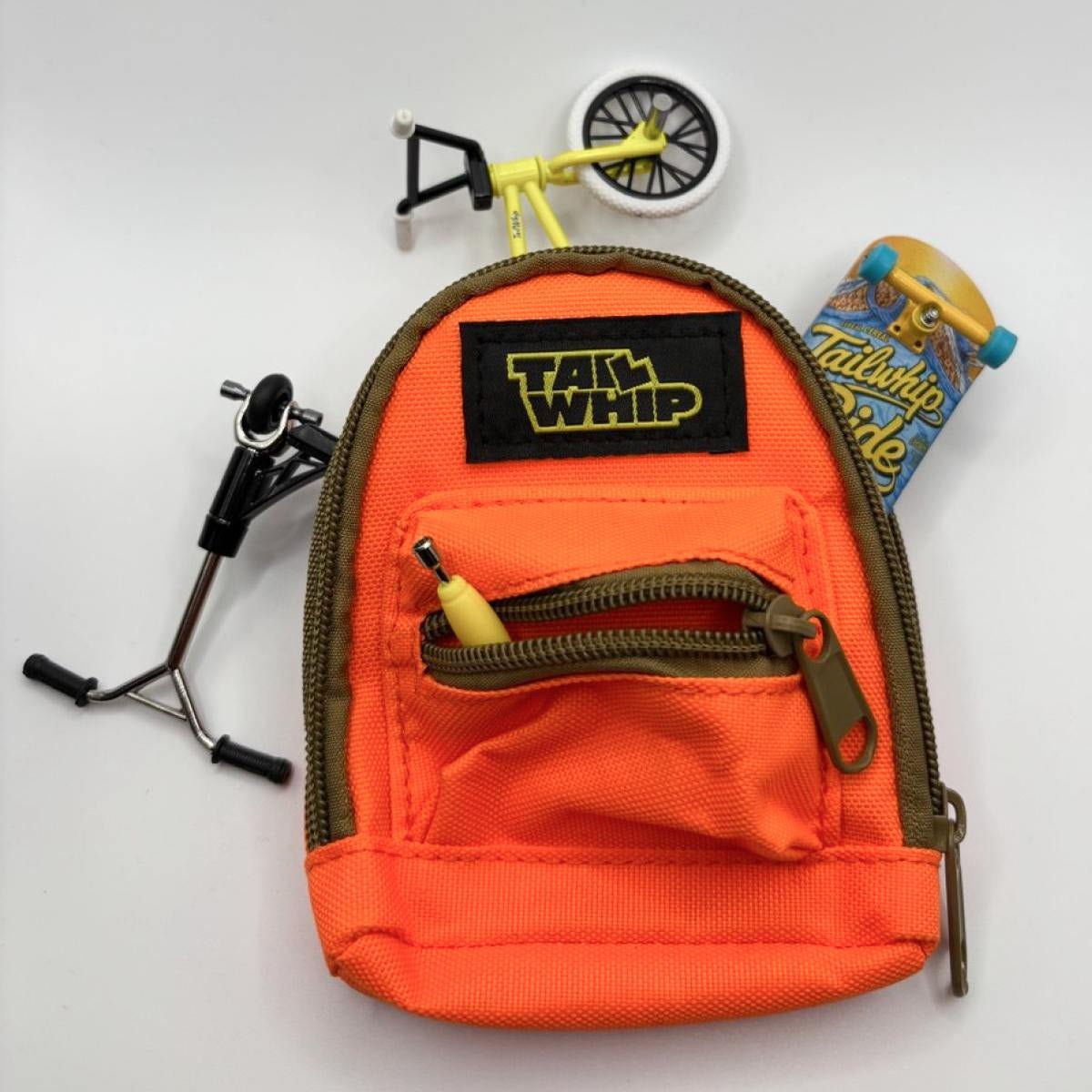 TAILWHIP Mini Backpack for Fingerboards, Finger Scooters, and Finger B TAILWHIP Mini Backpack for Fingerboards, Finger Scooters, and Finger B