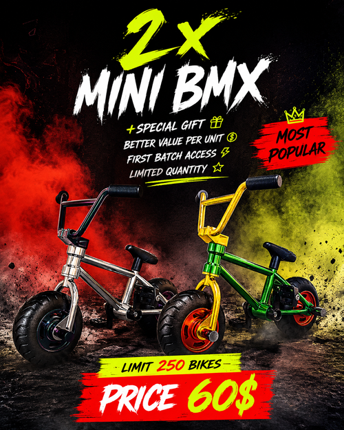 2 Mini Finger BMX — Pre-Order