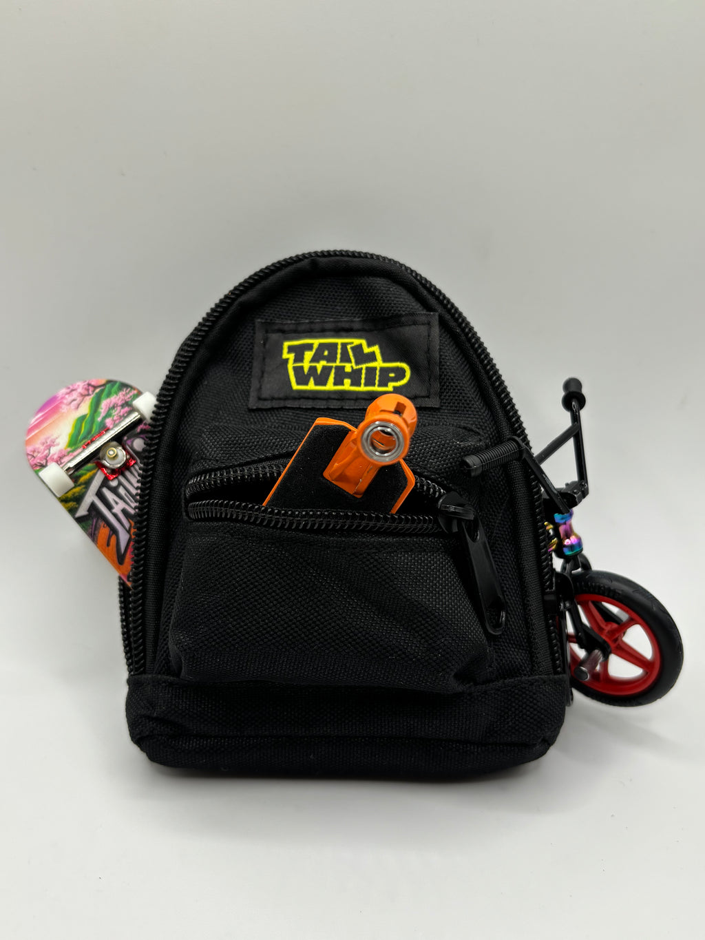 TAILWHIP Mini Backpack for Fingerboards, Finger Scooters, and Finger BMX