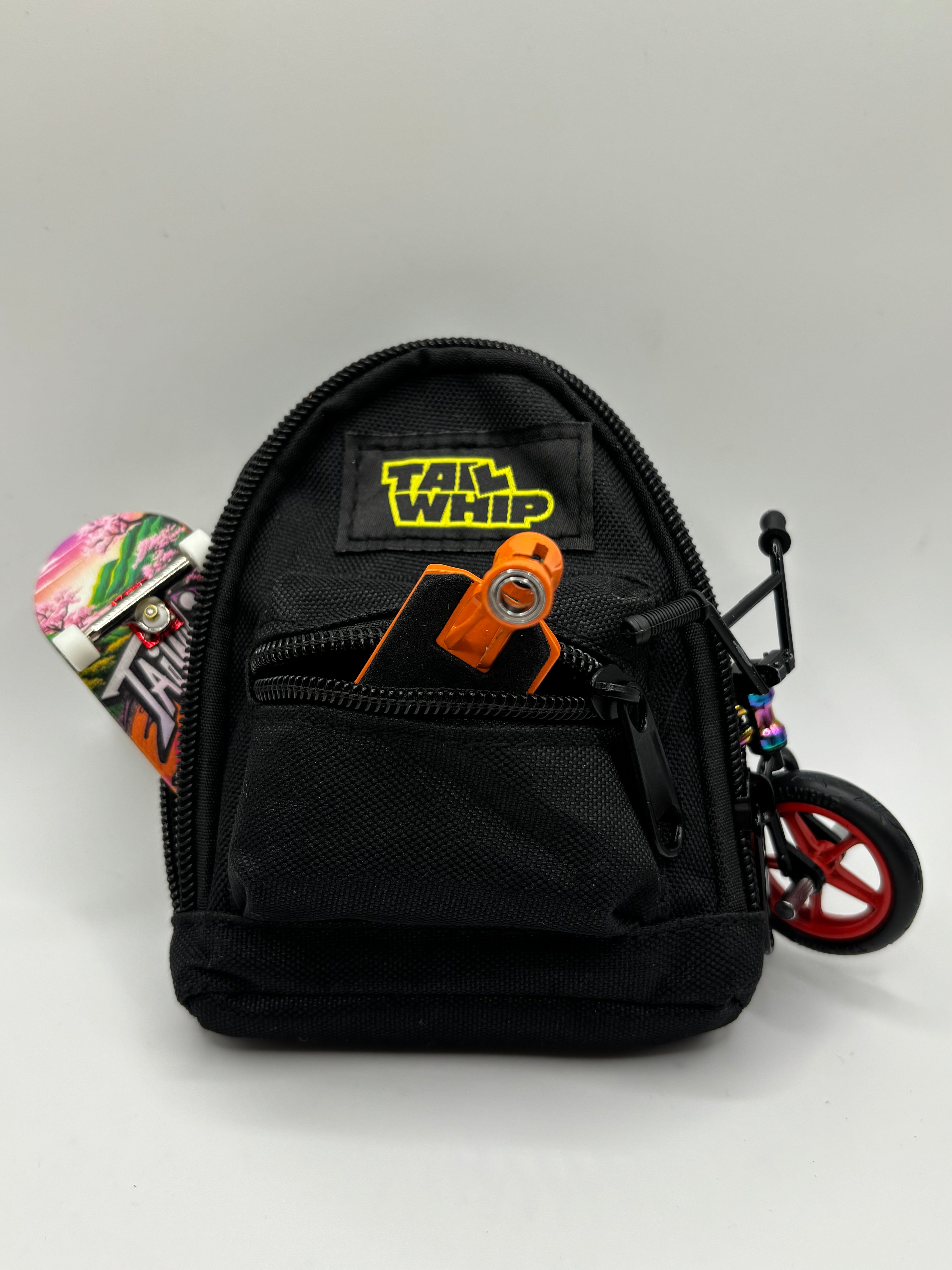 TAILWHIP Mini Backpack for Fingerboards, Finger Scooters, and Finger BMX