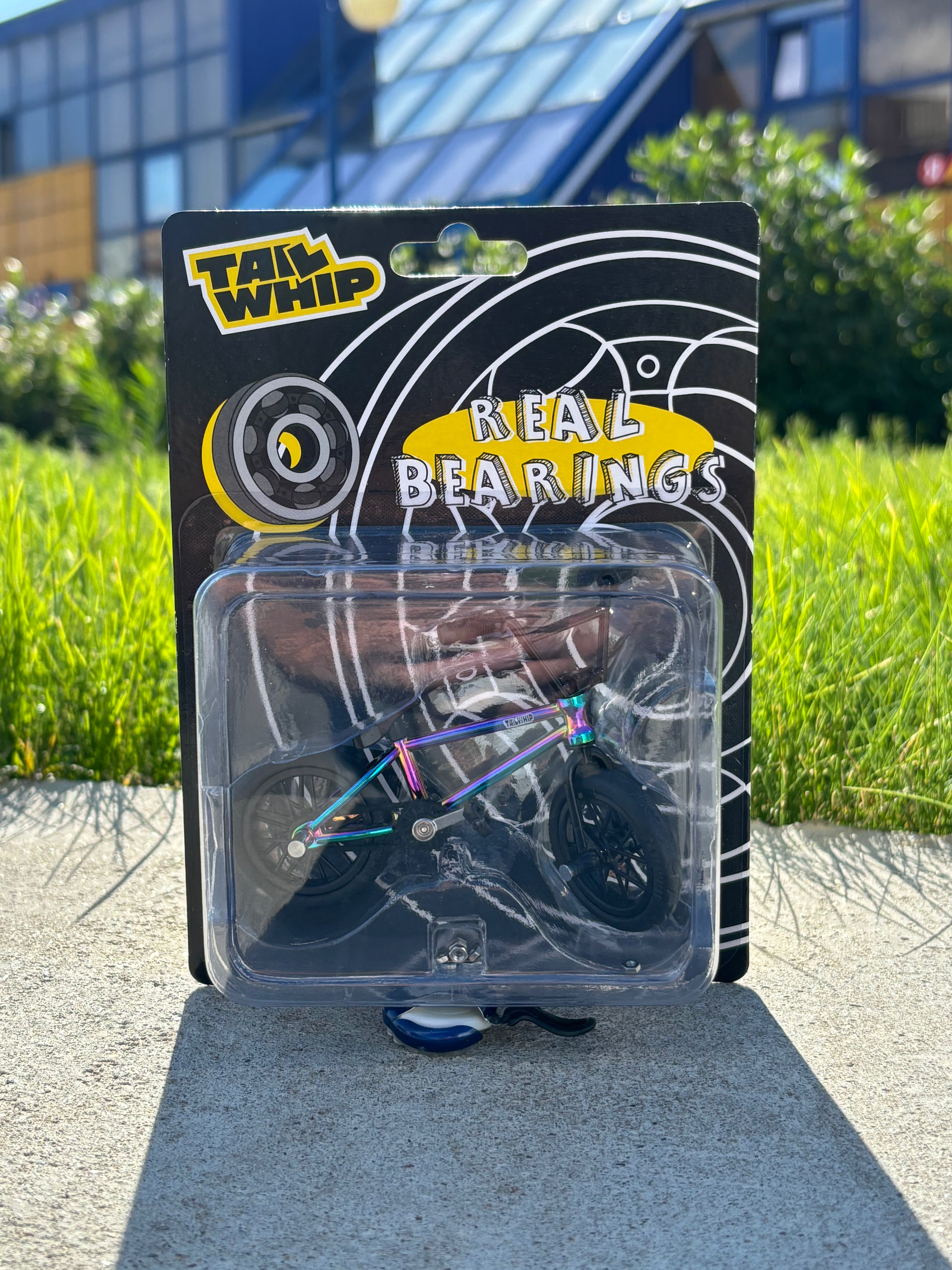 Finger BMX Oil Slick - Oil Slick Finger BMX Bike - Rainbow Mini Finger BMX Oil Slick - Oil Slick Finger BMX Bike - Rainbow Mini