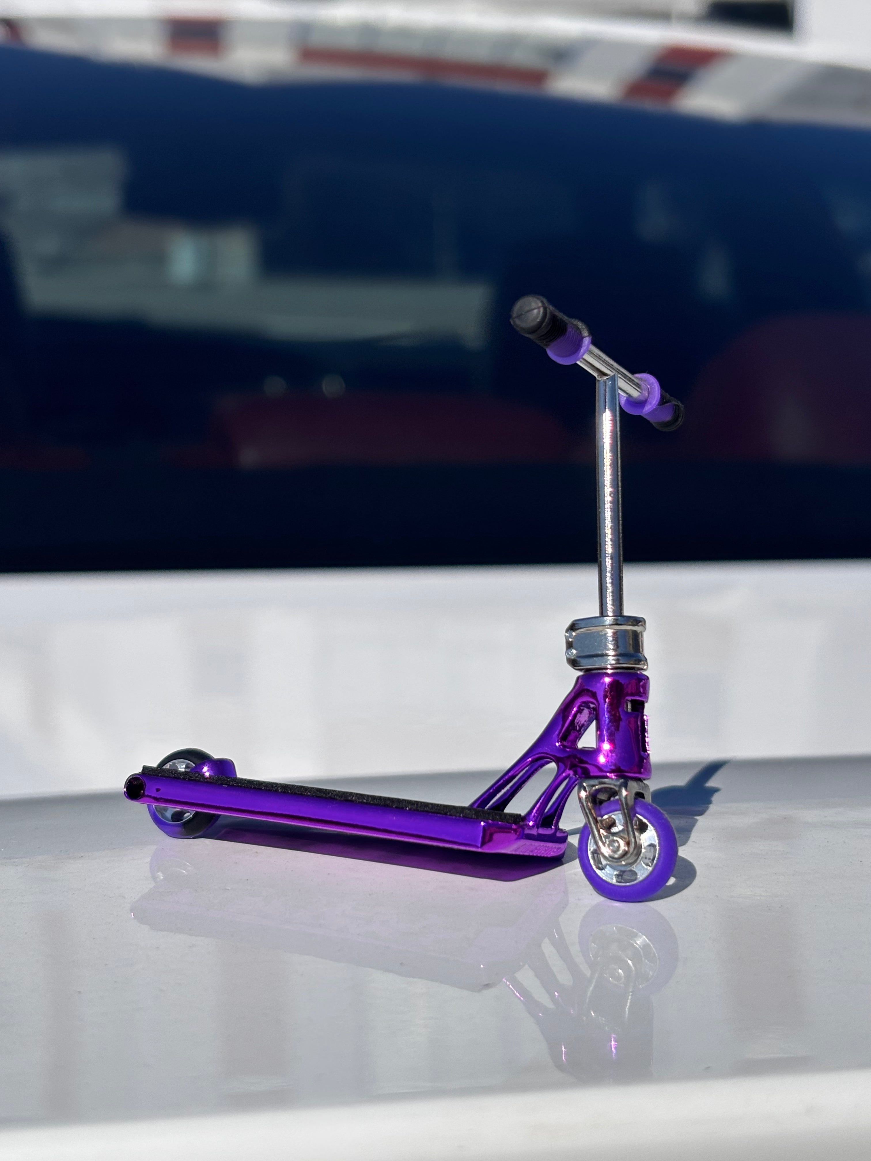 Tailwhip PRO scooter V2 full alloy steel silver PURPLE
