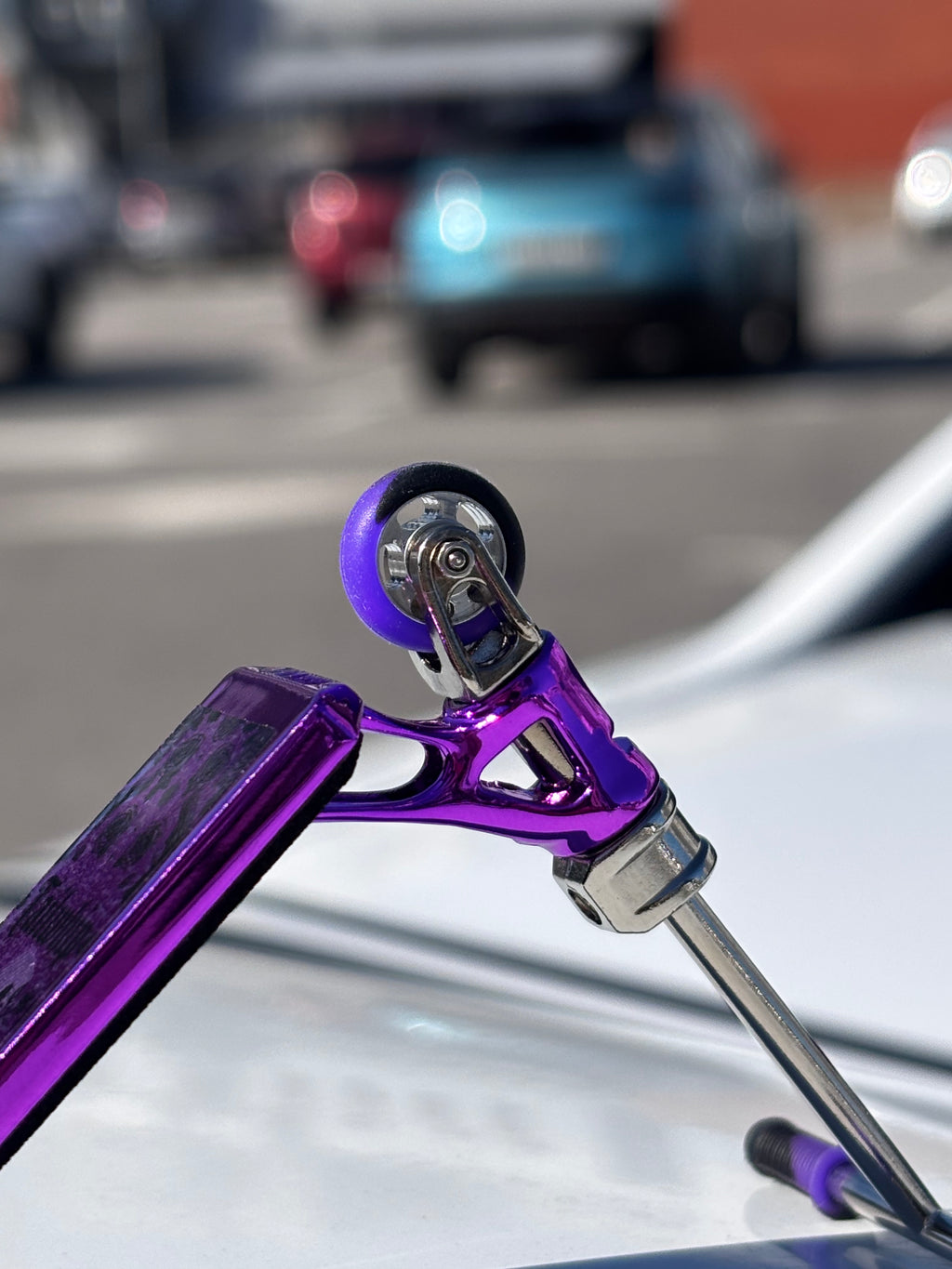 Tailwhip PRO scooter V2 full alloy steel silver PURPLE