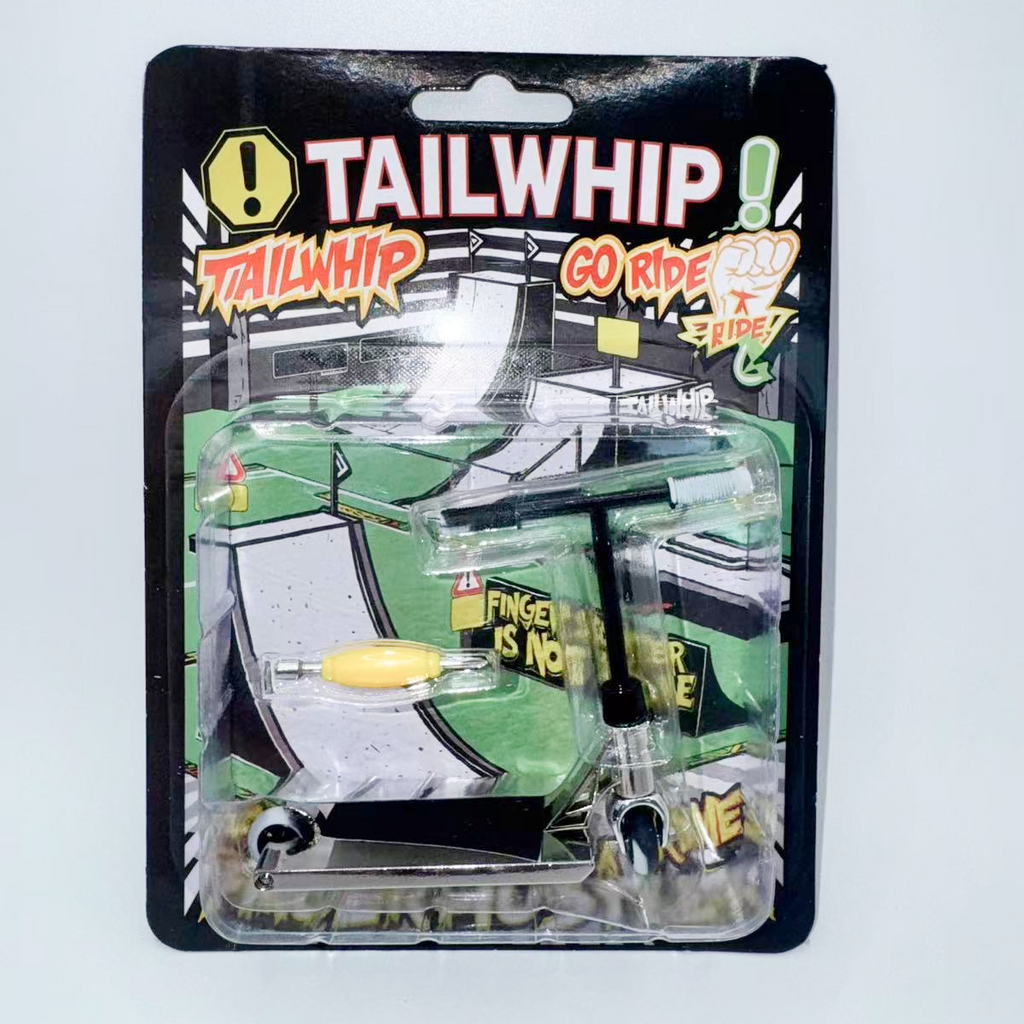 TAILWHIP Finger Scooter Silver VIDER 28MM