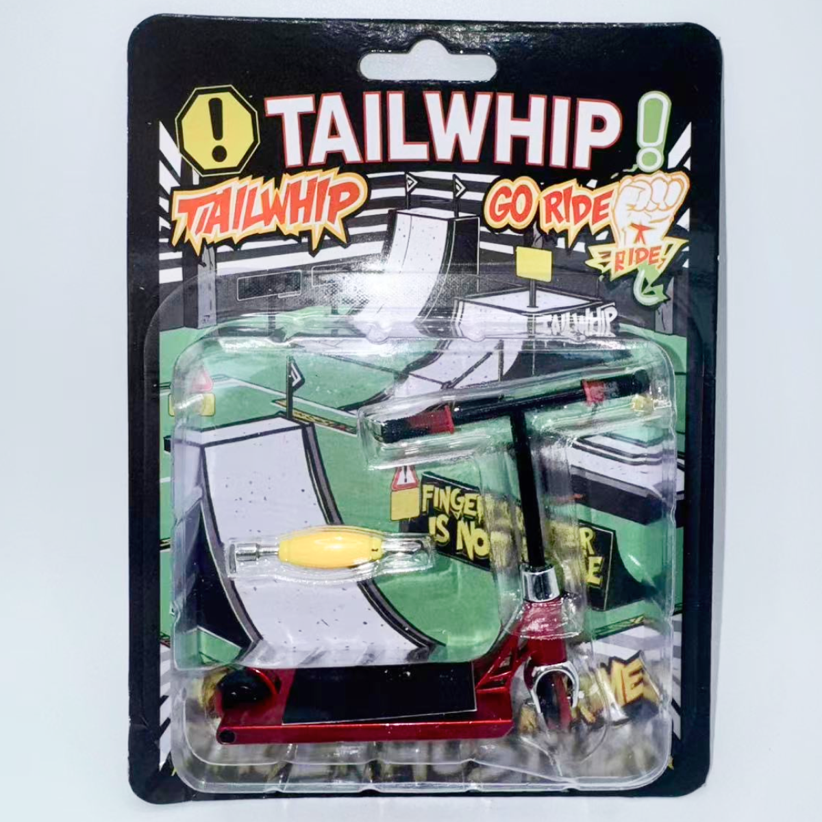 TAILWHIP Finger Scooter Metal Red