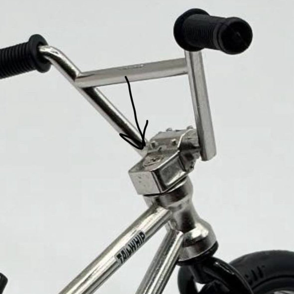 Finger BMX Silver - Freestyle Finger BMX Silver - Mini BMX Finger