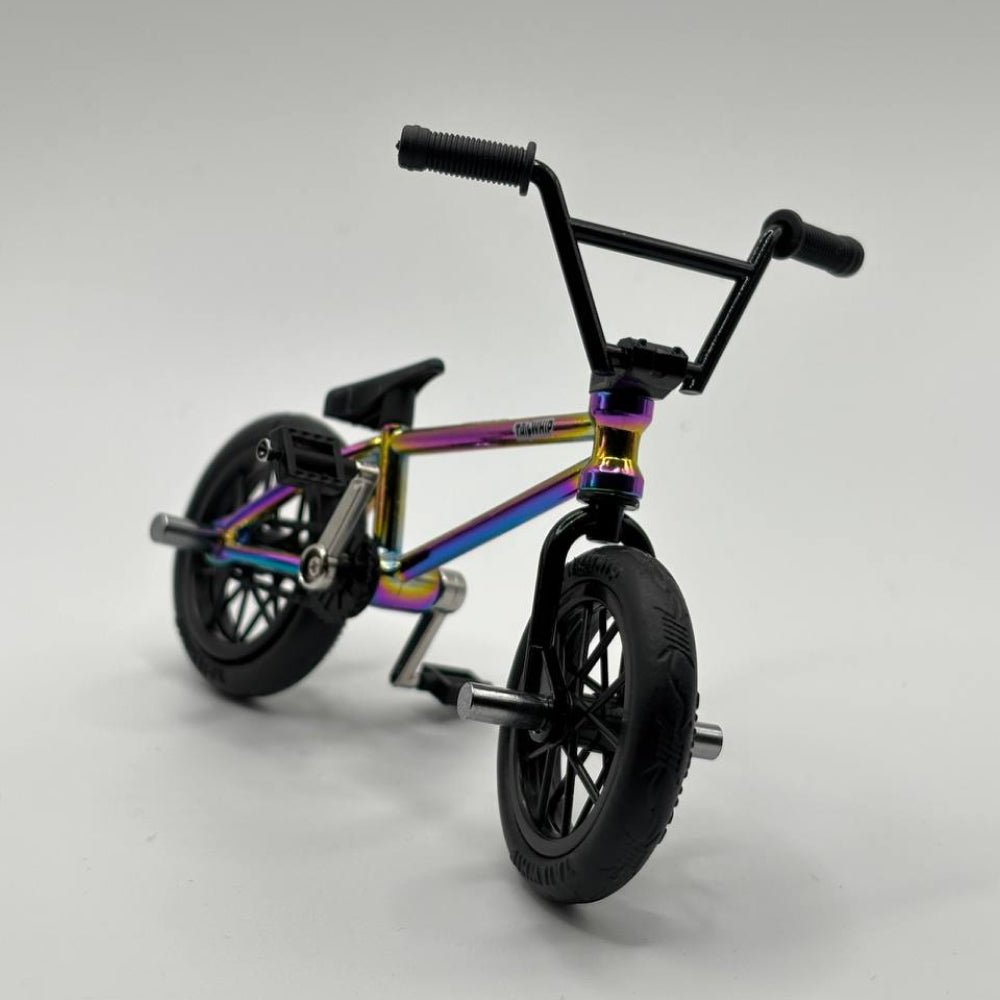 TAILWHIP フィンガーBMX オイルスリックカラー Finger BMX Oil Slick - Oil Slick Finger BMX Bike - Rainbow Mini