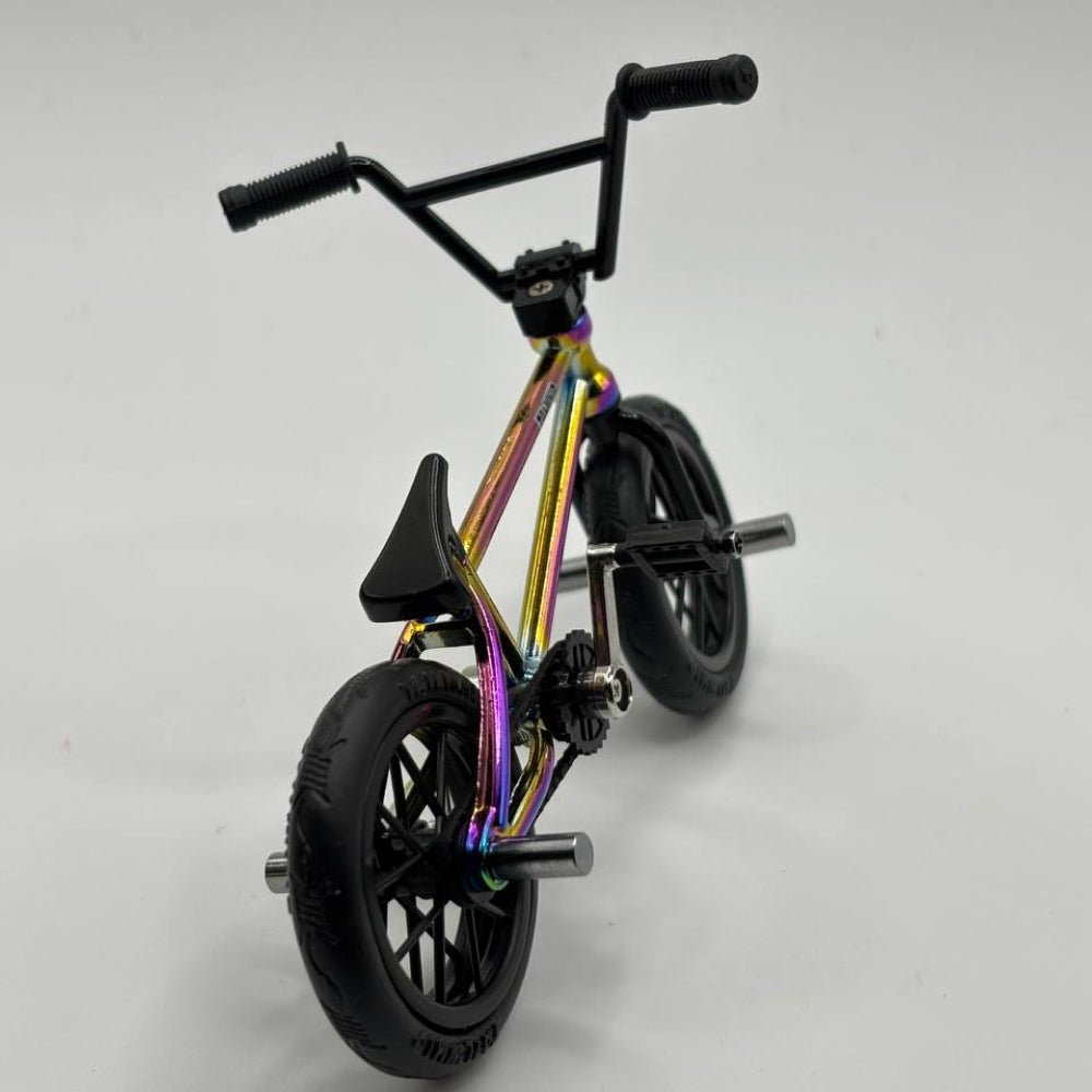 TAILWHIP フィンガーBMX オイルスリックカラー Finger BMX Oil Slick - Oil Slick Finger BMX Bike - Rainbow Mini
