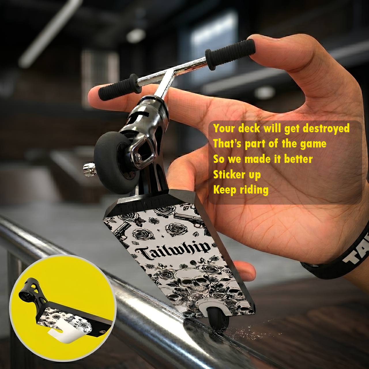 Tailwhip PRO SCOOTER Black