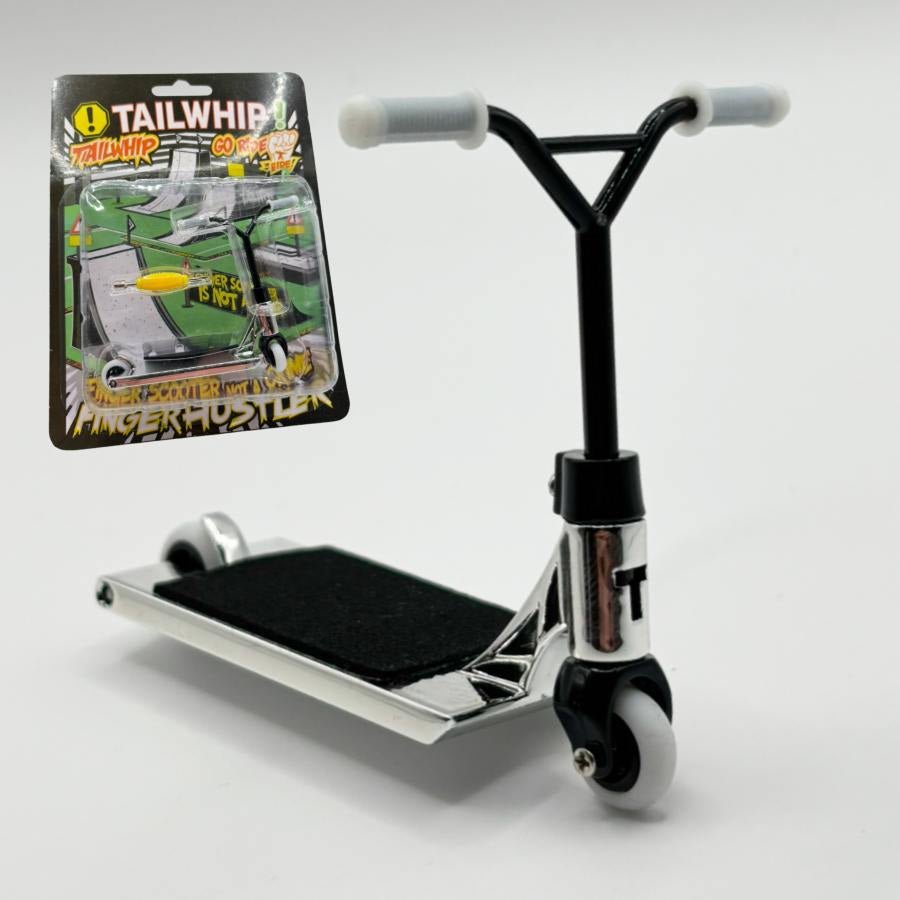 TAILWHIP Finger Scooter Silver VIDER 28MM - tailwhip.shop