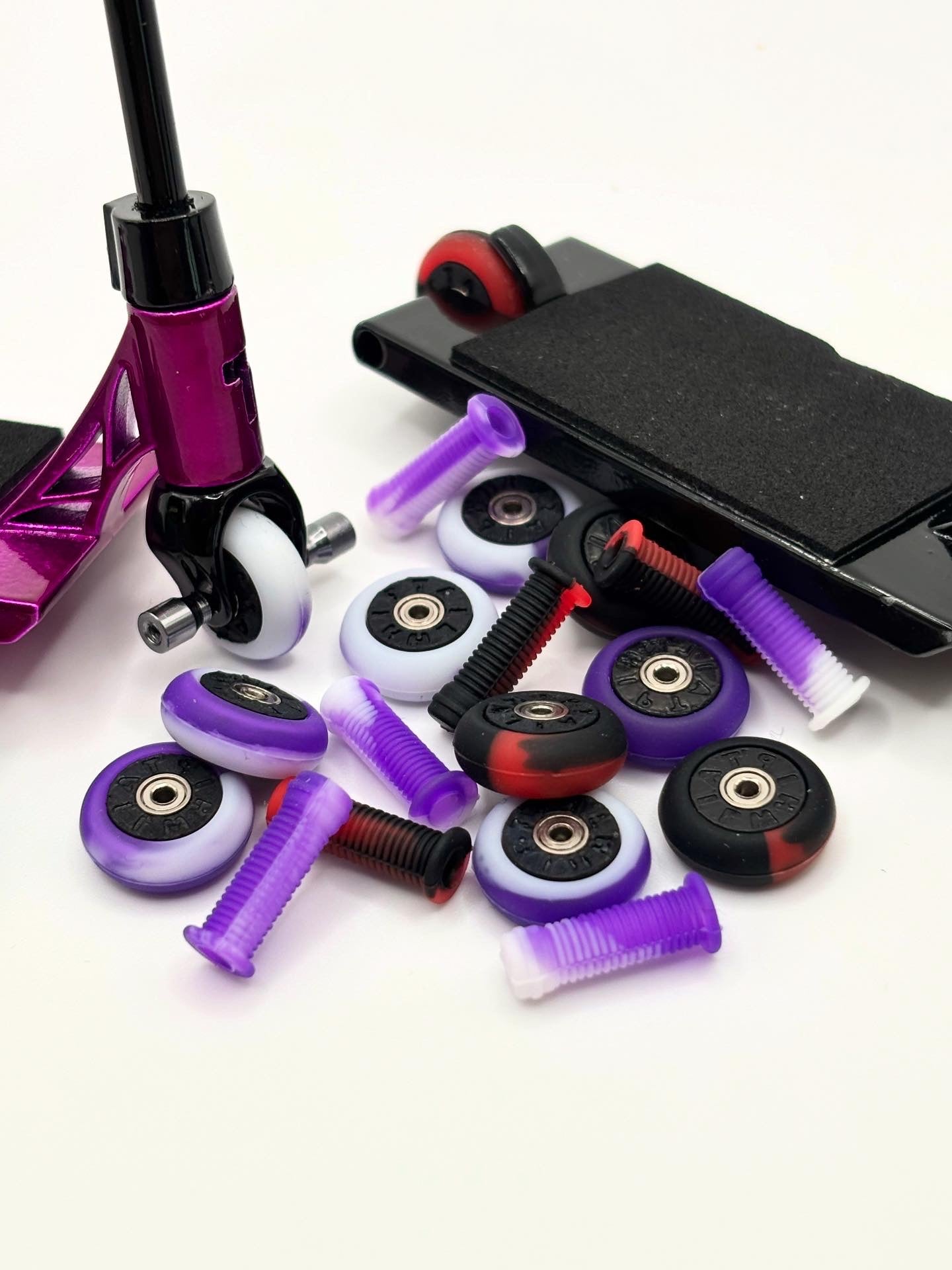 wheel with bearings kit for finger scooter – tailwhip.shop